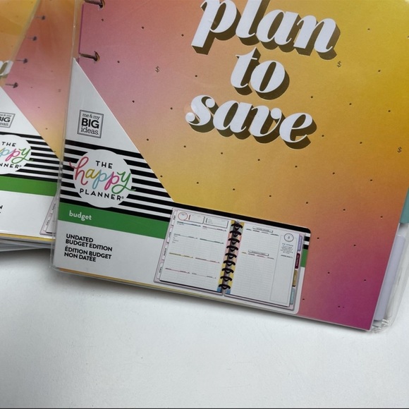 New In Package The Happy Planner/ Plan To Save - Picture 4 of 9